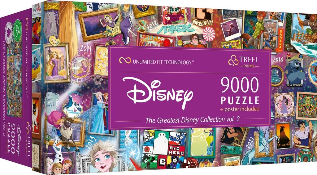 Trefl, The Greatest Disney Collection Vol. 2, 9000 Teile Produktbild 