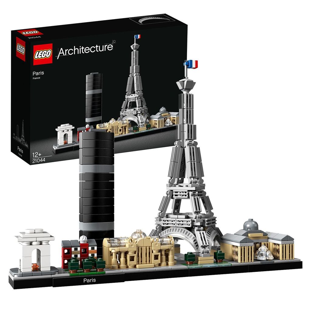 LEGO Architecture Paris, Modellbausatz mit Eiffelturm, Produktbild 