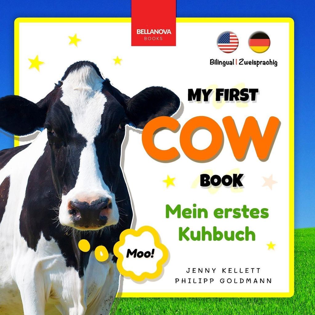 My First Cow Book | Mein Erstes Kuhbuch