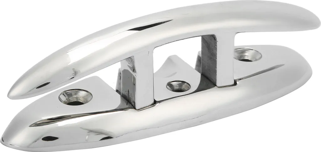 Taquet de terrasse rabattable inox pour ponton et amarrage de bateau