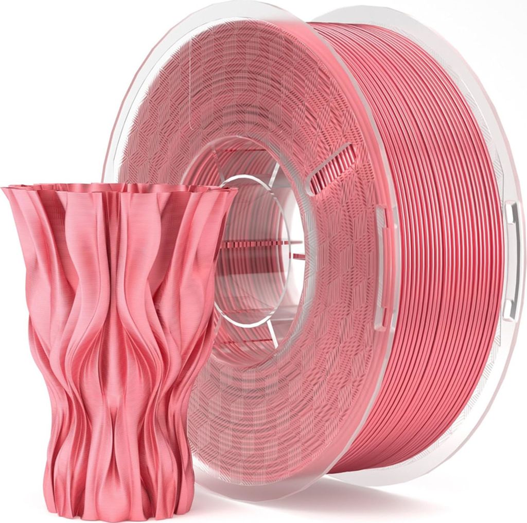 ELEGOO SILK PLA -1.75mm-1KG-Cardboard Spool-Silk Coral Pink Obrázek produktu 