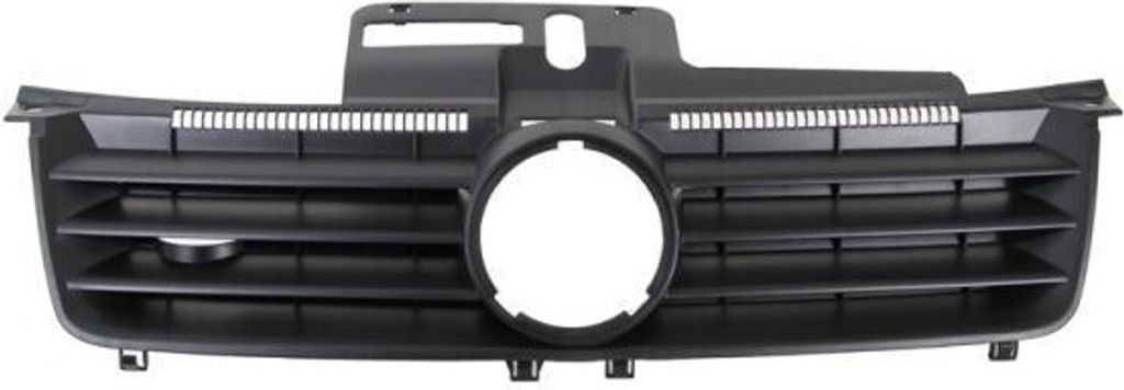 BLIC 6502-07-9506990P Kühlergrill Frontgrill für VW POLO (9N) Schwarz