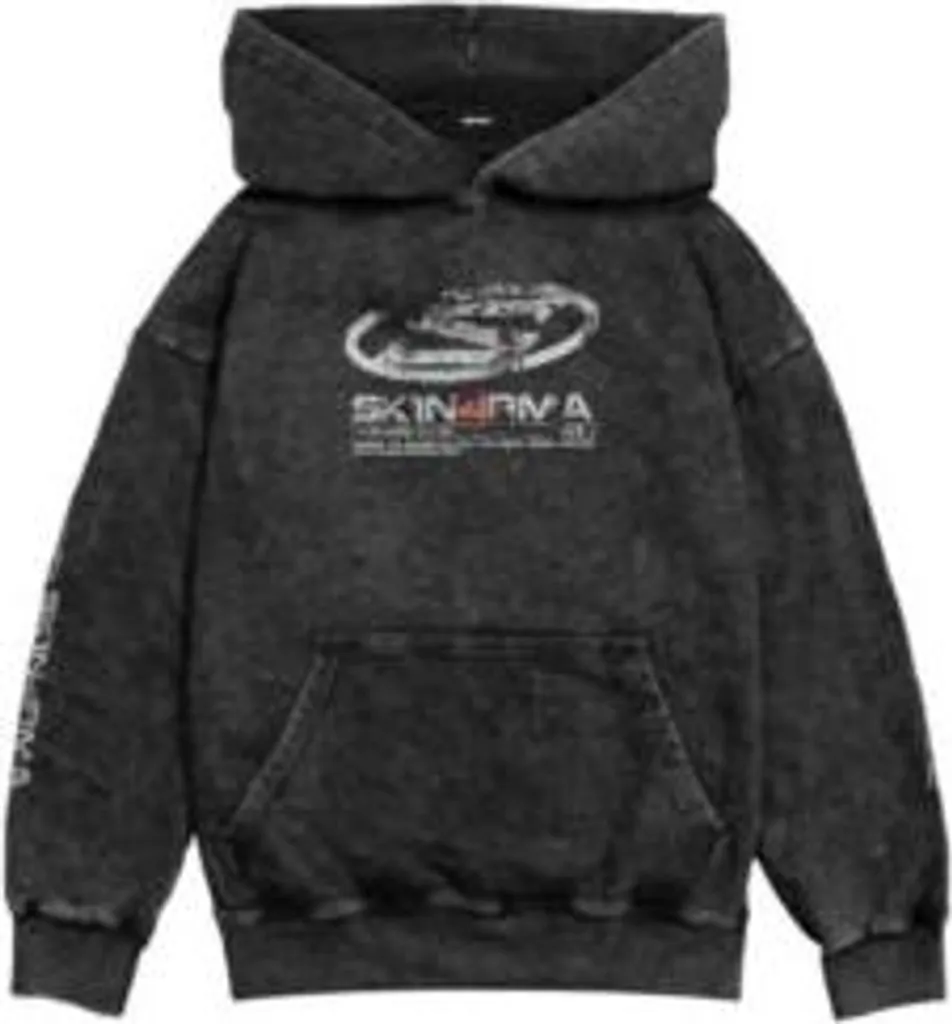 Hoodie Noir XL Skinarma Vulcan - Sweat Streetwear Original et Confort