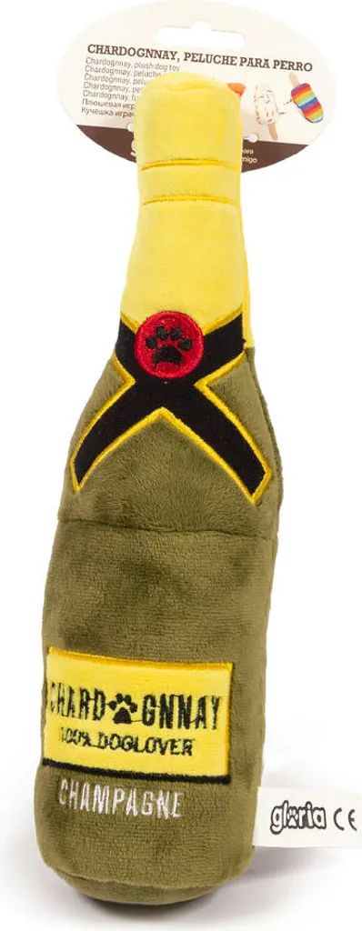Peluche per Cani Gloria CHARDOGNNAY Verde - Giochi Morbidi Resistenti
