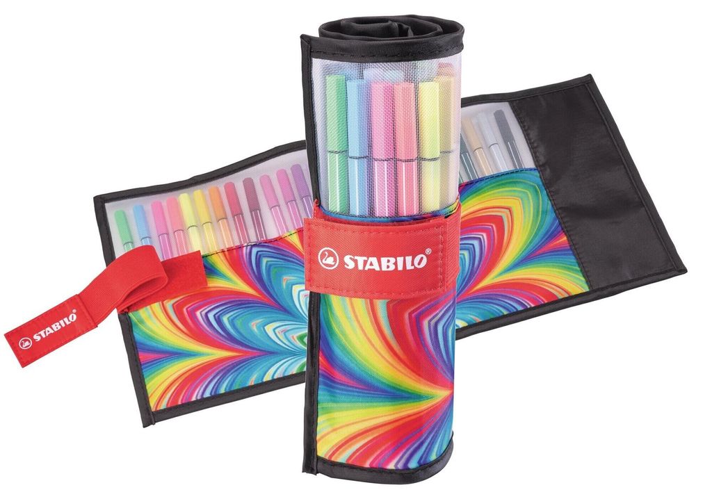 STABILO Premium-Filzstift -  Pen 68 - ARTY - 25er Rollerset Produktbild 