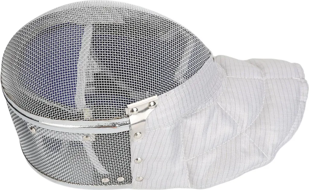 Masque d'escrime blanc taille S avec intérieur lavable
