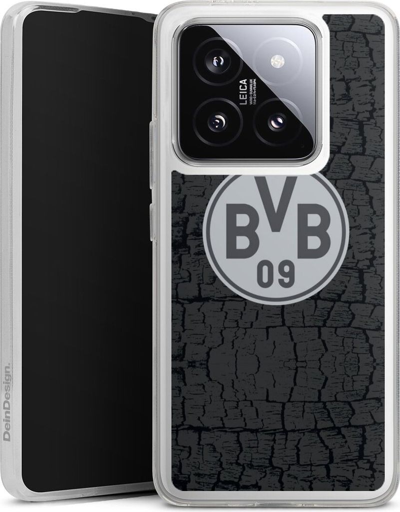 DeinDesign Handyhülle für Xiaomi 14T Pro Silikon Hülle Case Smartphone Schutzhülle BVB Borussia Dortmund Trikot
