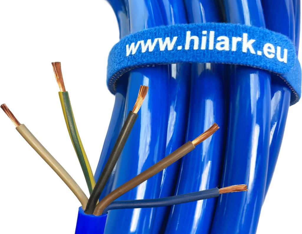 Hilark, kabel H07BQ-F, 5x2,5mm², (50 meter) Productafbeelding 