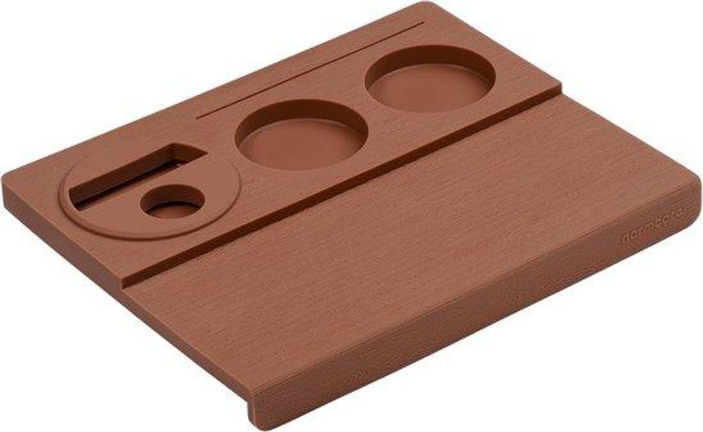 Organisator für Kaffeezubehör - Barista Werkzeug - Food Safe - Silikon - Mocha Mousse - Eckenmatte für Camping