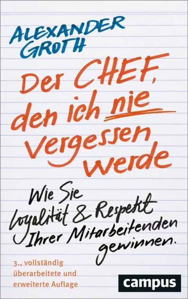 Comment remercier son patron ? Livre Der Chef den ich nie vergessen werde