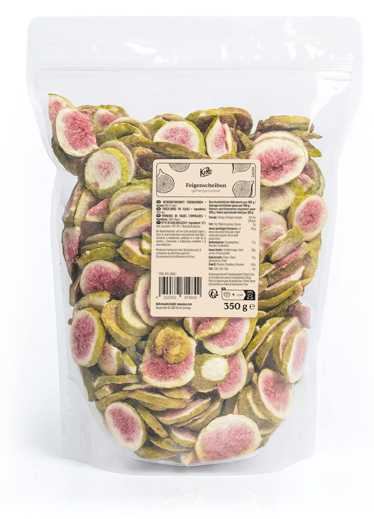 KoRo I Gefriergetrocknete Feigenscheiben 350 g Produktbild 