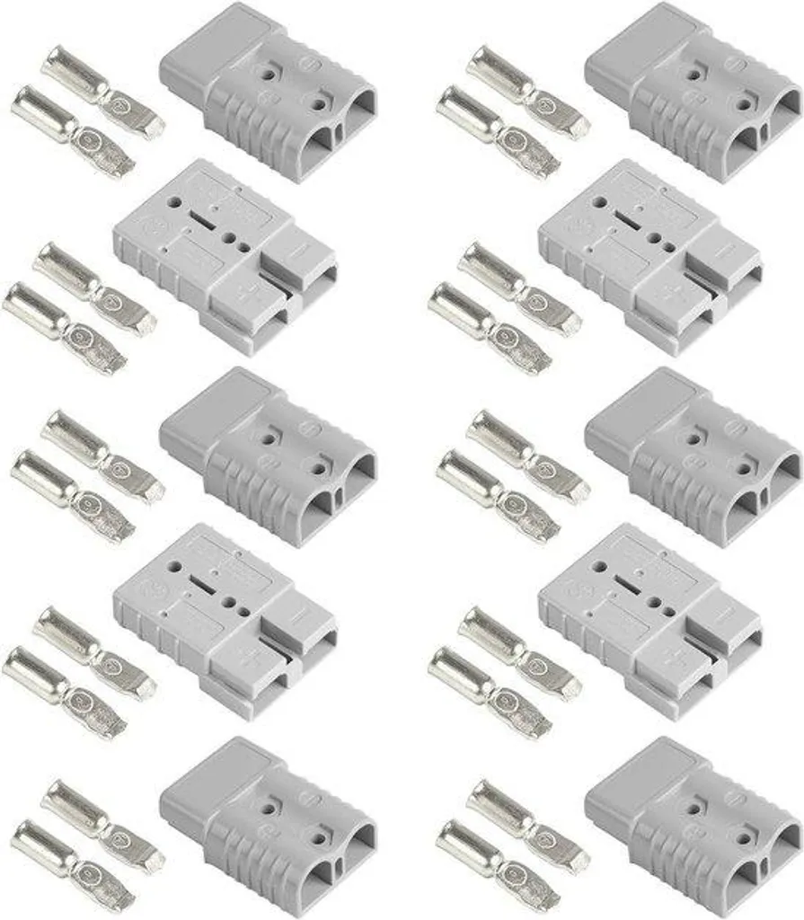 Connecteur haute puissance 50 Ampères 600V robuste en polycarbonate