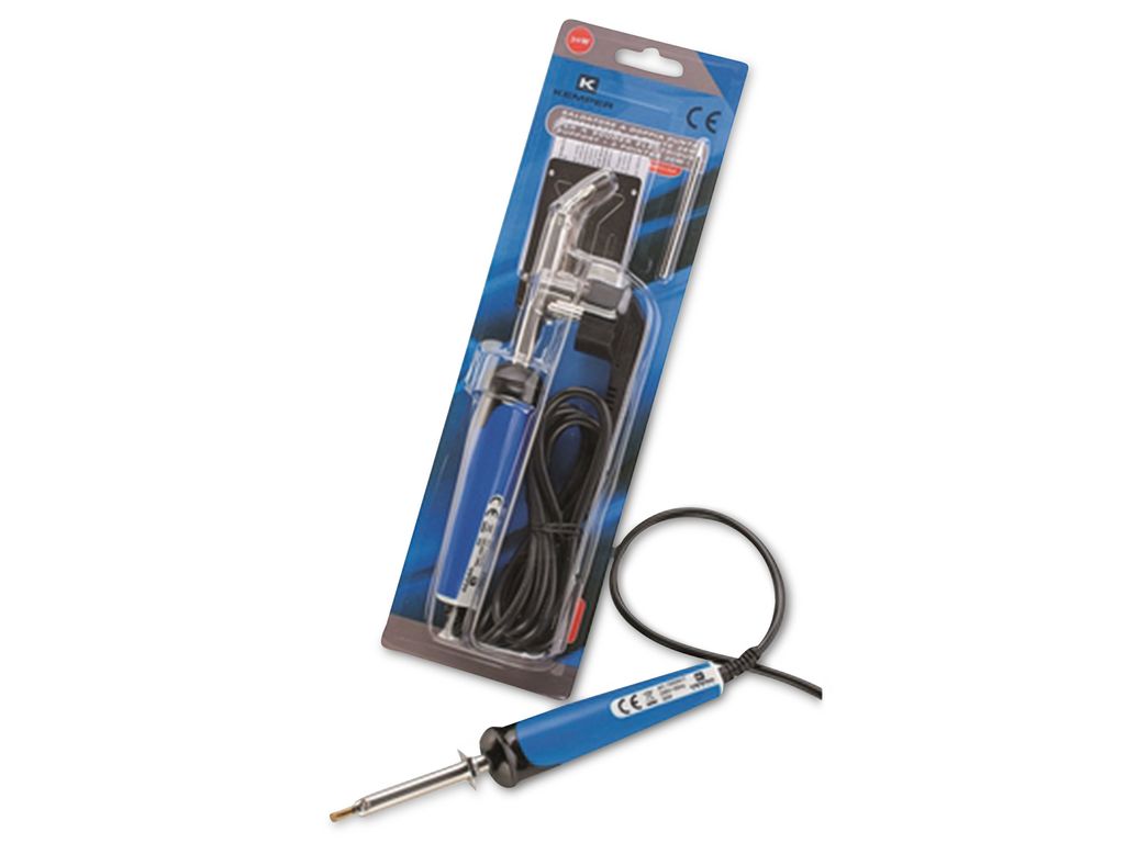 Kemper Gruppe 170090 Lötkolben AC-Lötkolben 530 °C Schwarz, Blau, Metallic
