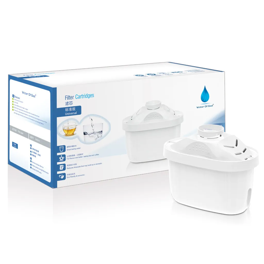 Filtre à Eau INF Anti-Chlore et Calcaire Pack de 6 Stop Mauvais Goût