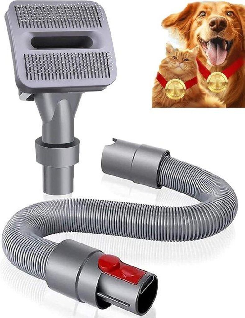 Hundehaar-Entsauerungs-Kit für Staubsauger - Haarbürste für Hunde - Erweiterung und Anpassungskompatibilität - V11 V10 V8 V7