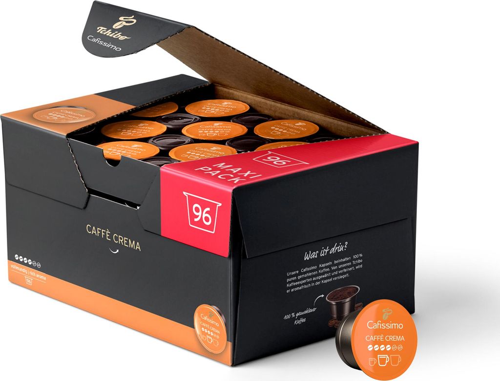 Tchibo Cafissimo úložný box Caffè Crema plné kávové Obrázok produktu 