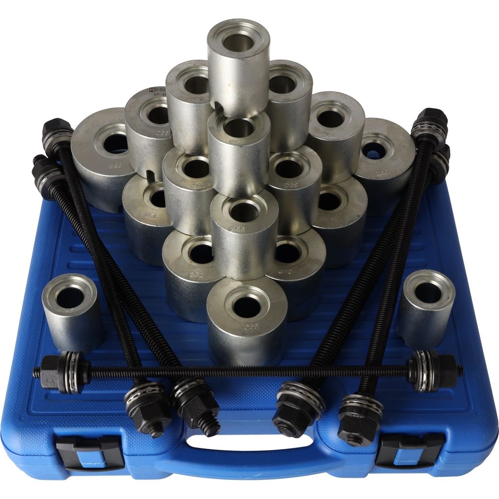 LUXTOM | Silentlager Abzieher, 27tlg, 34-90mm, M10-M18, Produktbild 