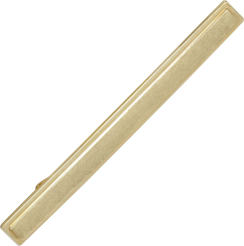 Krawattenschieber 333 Gold Gelbgold und 925 Silber