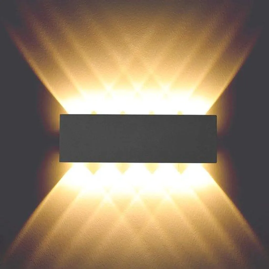 Éclairage mural LED pour escalier et couloir IP54 design moderne 3000K