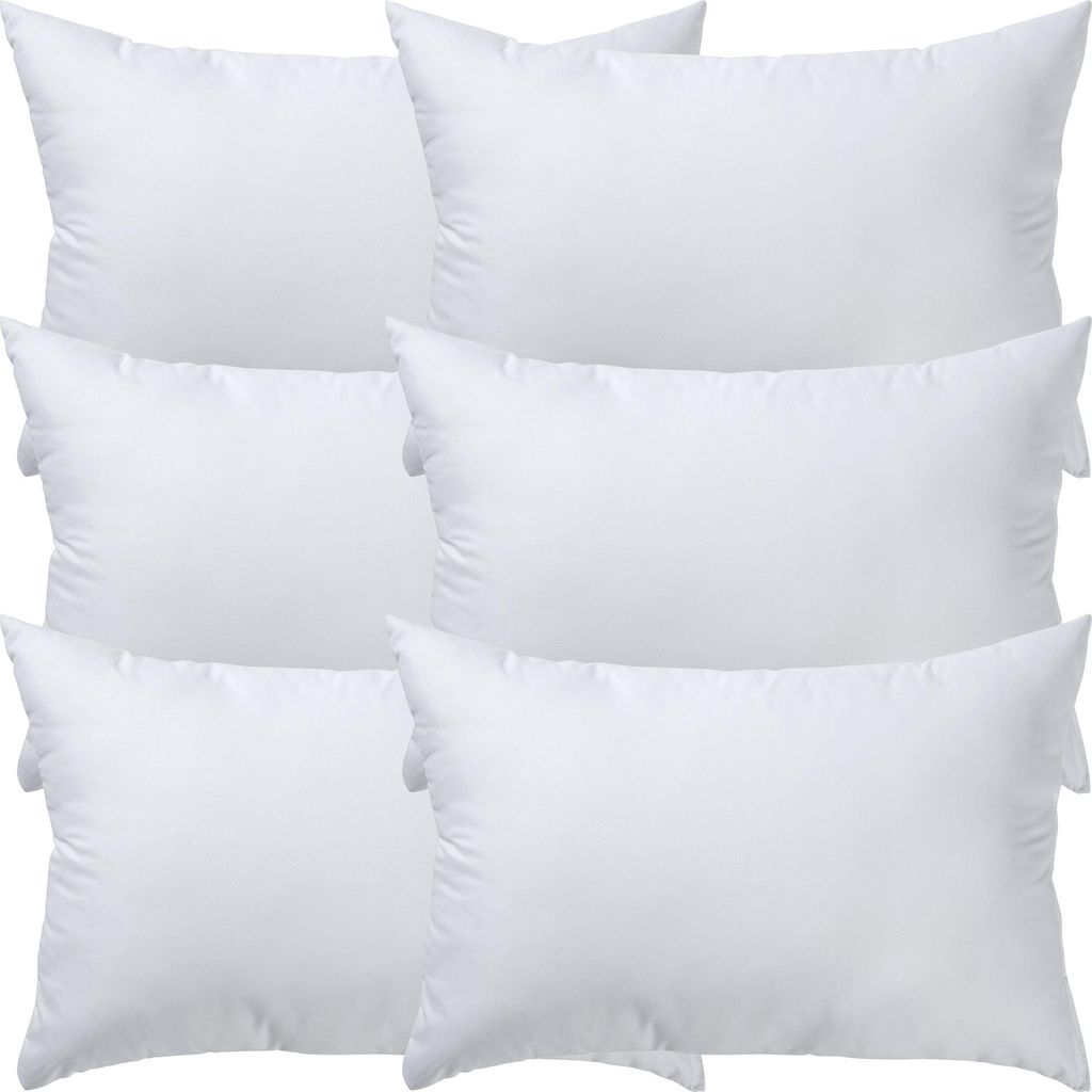 REDBEST Kuschelkissen Atlanta" 6er-Pack weiß 40x60 cm"