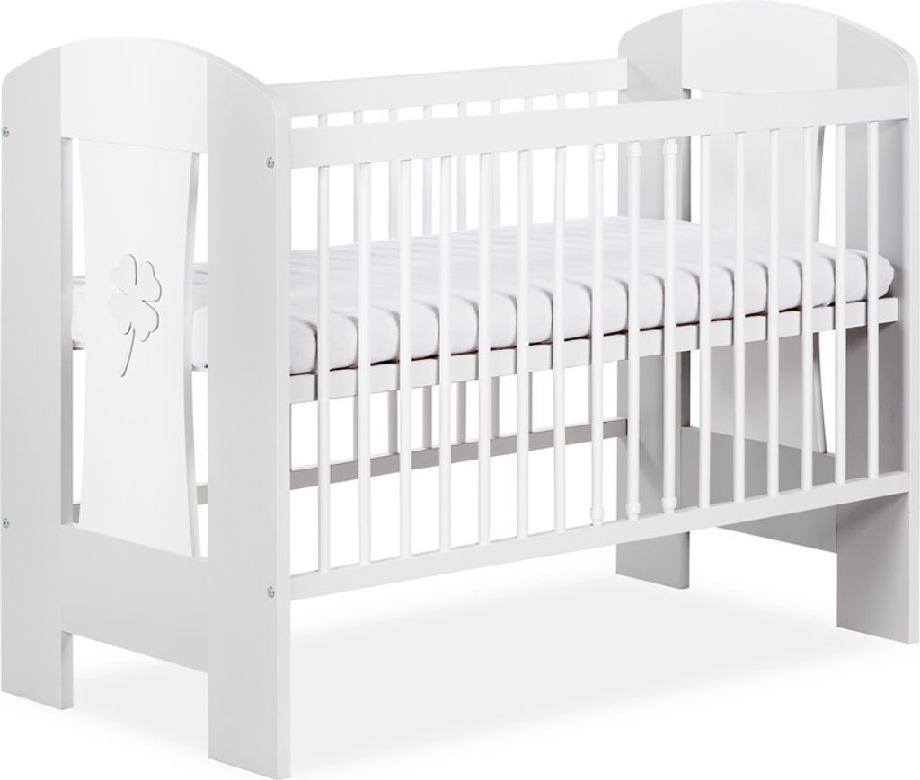 Kinderbett 60x120 IVY - weiß/grau Produktbild 