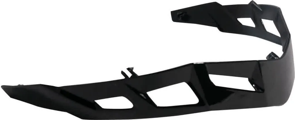 Aileron de casque CGM 363 SHOT noir spoiler arrière aérodynamique