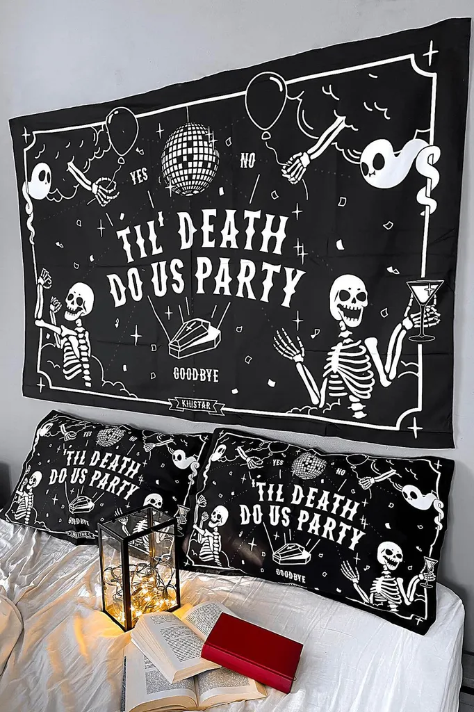 Banner Festa Killstar Poster Flag - Ideale per Eventi e Party Goth