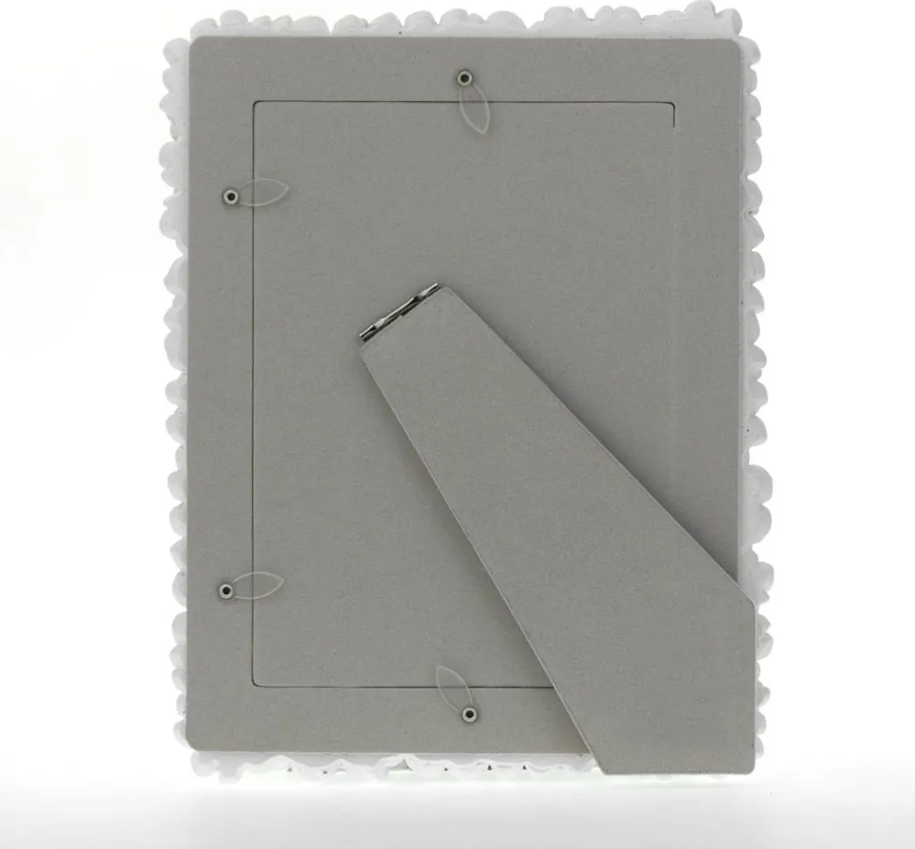 BAKAJI Attaccapanni A Piantana In Metallo Con 16 Ganci E Base In Marmo – 37x37x175 Cm, Bianco, Portaombrelli Incluso