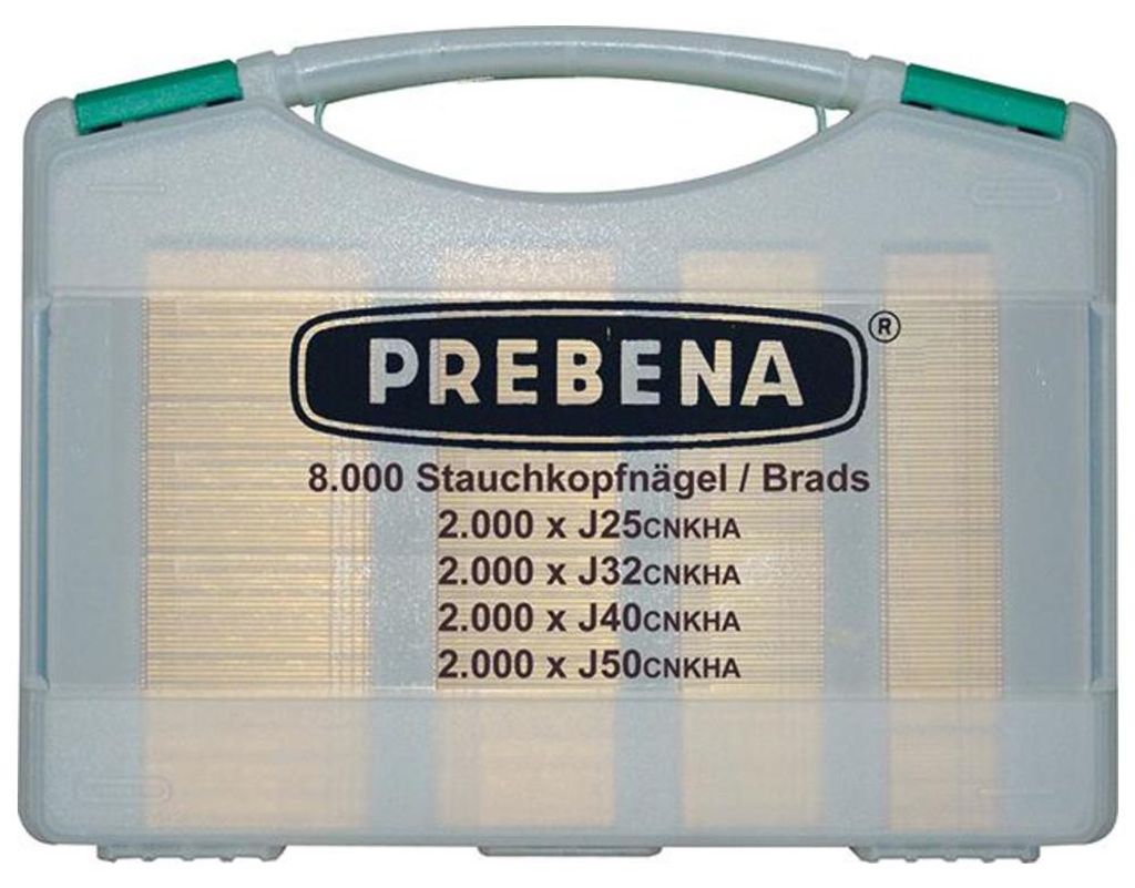 PREBENA - Box mini brads type J galva Image du produit 