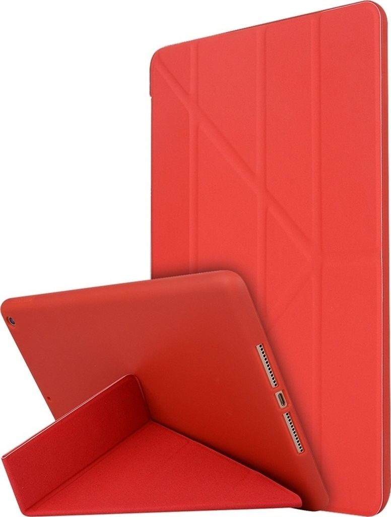 Mobigear Origami iPad 8 (2020) Hülle Klapphülle - Rot