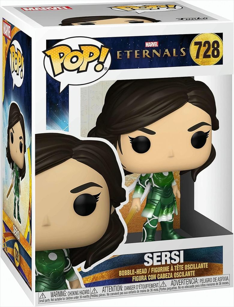 Marvel Eternals - Sersi 728 - Funko Pop! Vinyl Figur Produktbild 