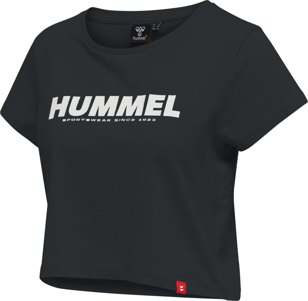 Hummel hmlLEGACY WOMAN CROPPED T-SHIRT BLACK XS