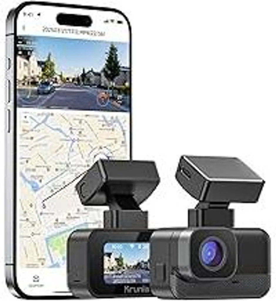 Kit Sicurezza Auto Dashcam 2K WiFi GPS - Proteggi i tuoi Viaggi