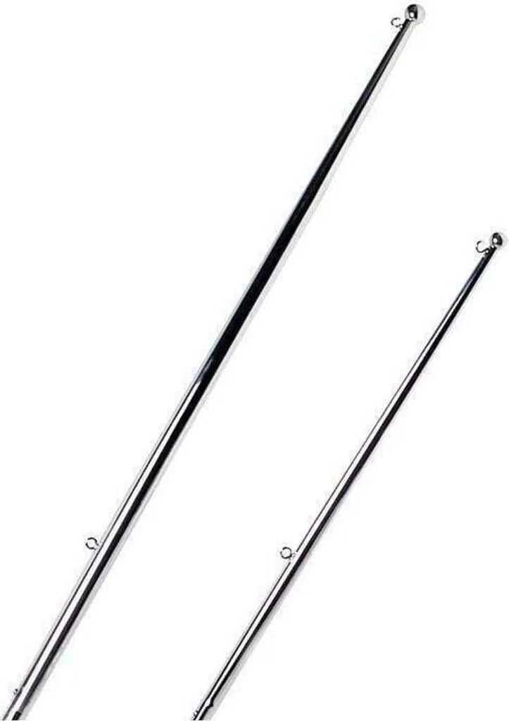 Osculati SS Flagstaff 61cm Porte-drapeau en Inox de Haute Qualité Marine