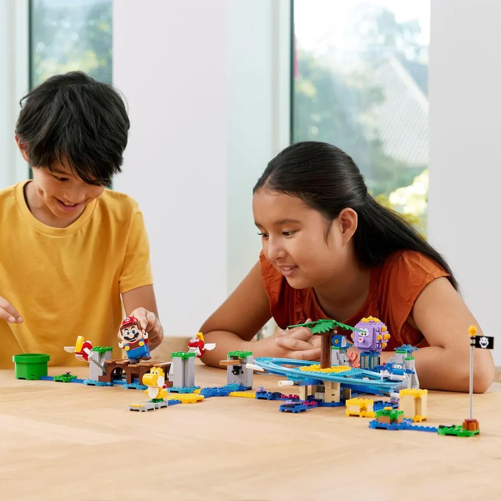 LEGO Super Mario 71400 Set d'Extension Excursion à la Plage de Maxi Igloo