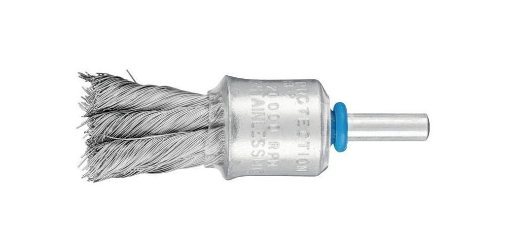 Pinselbürste PBG INOX D.19mm Drahtstärke 0,25mm VA 20000min-¹ PFERD