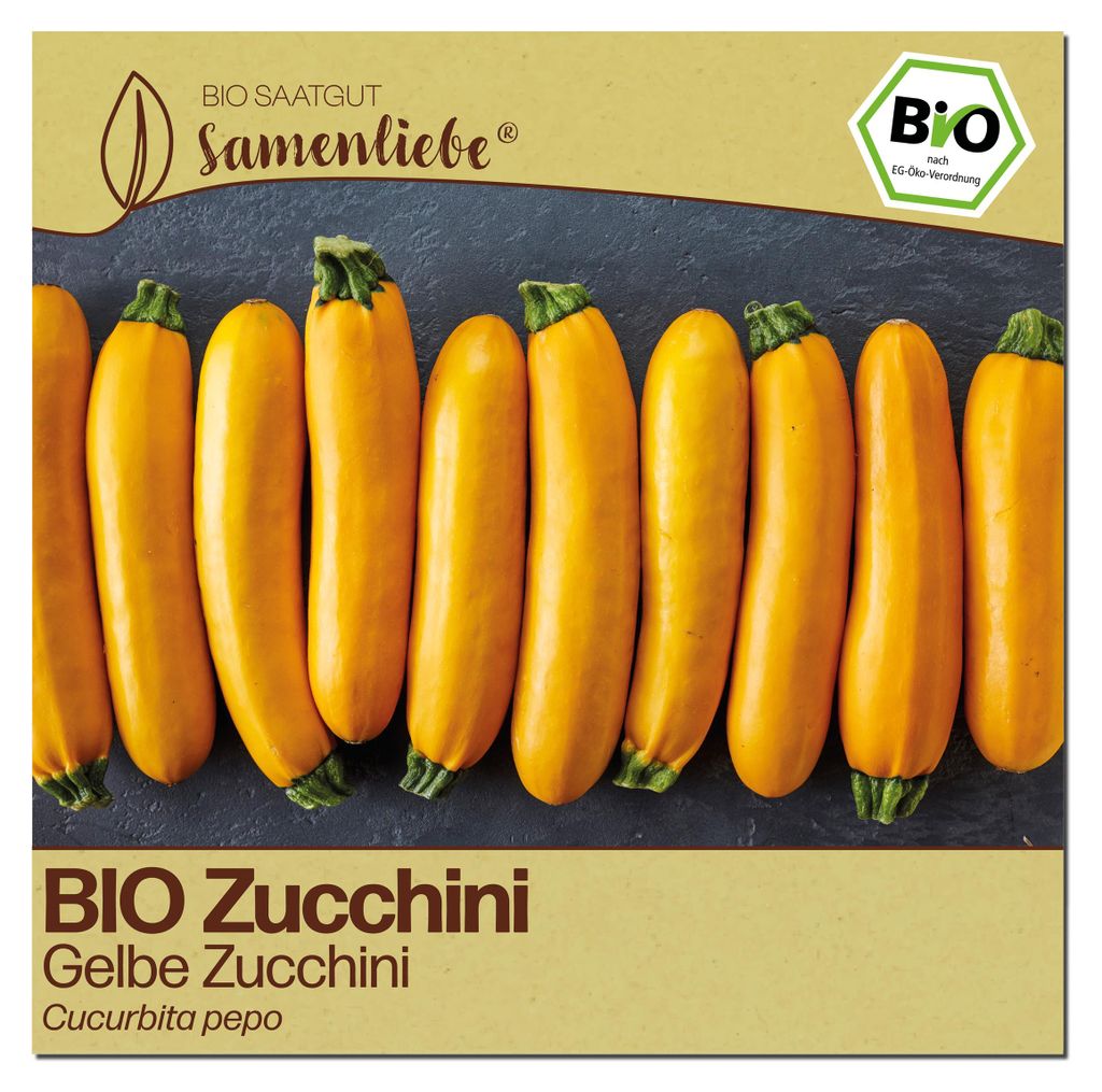 Samenliebe  Zucchini Samen | Gelbe Zucchini - samenfestes  Produktbild 