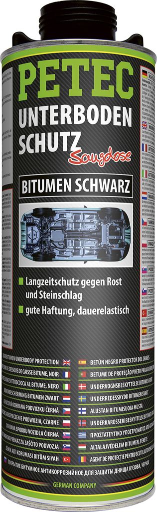 Petec Unterbodenschutz Bitumen Saugdose schwarz nicht Produktbild 