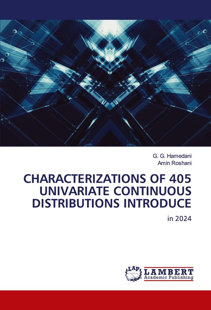 Characterizations Of 405 Univariate Continuous Distributions Introduce