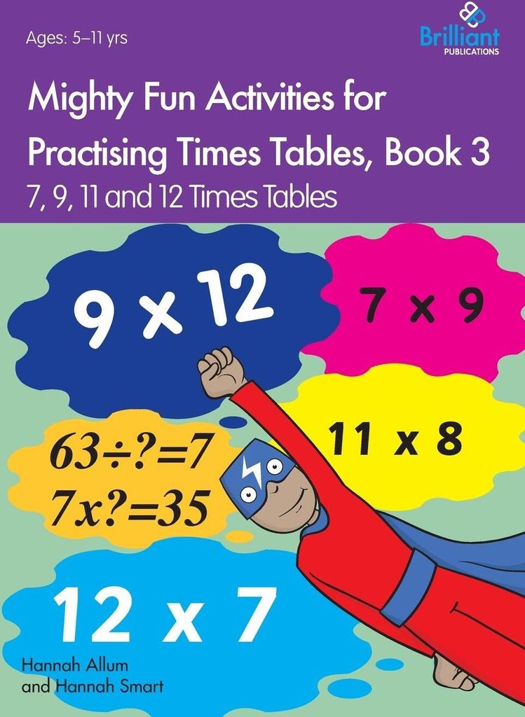 Mighty Fun Activities for Practising Times Tables, Book 3