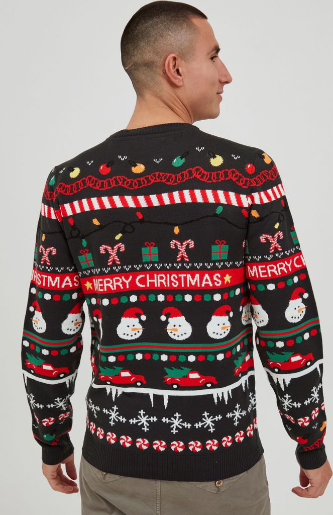 11 Project PRRuben Herren Strickpullover Weihnachtspullover Produktbild 3