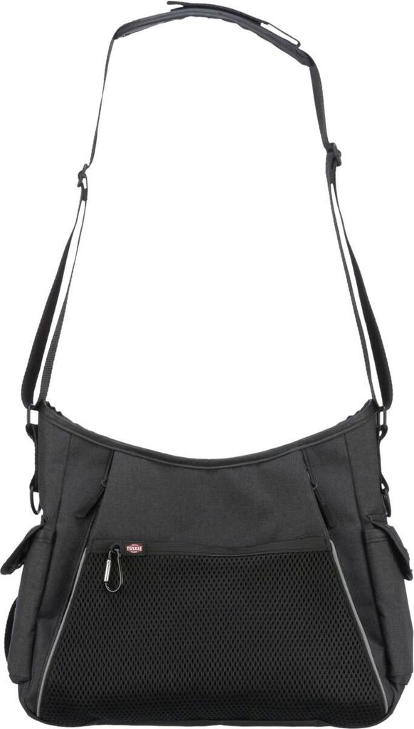 TRIXIE Gassi- und Dummy-Tasche - anthrazit - 34 × 29 × 9 cm