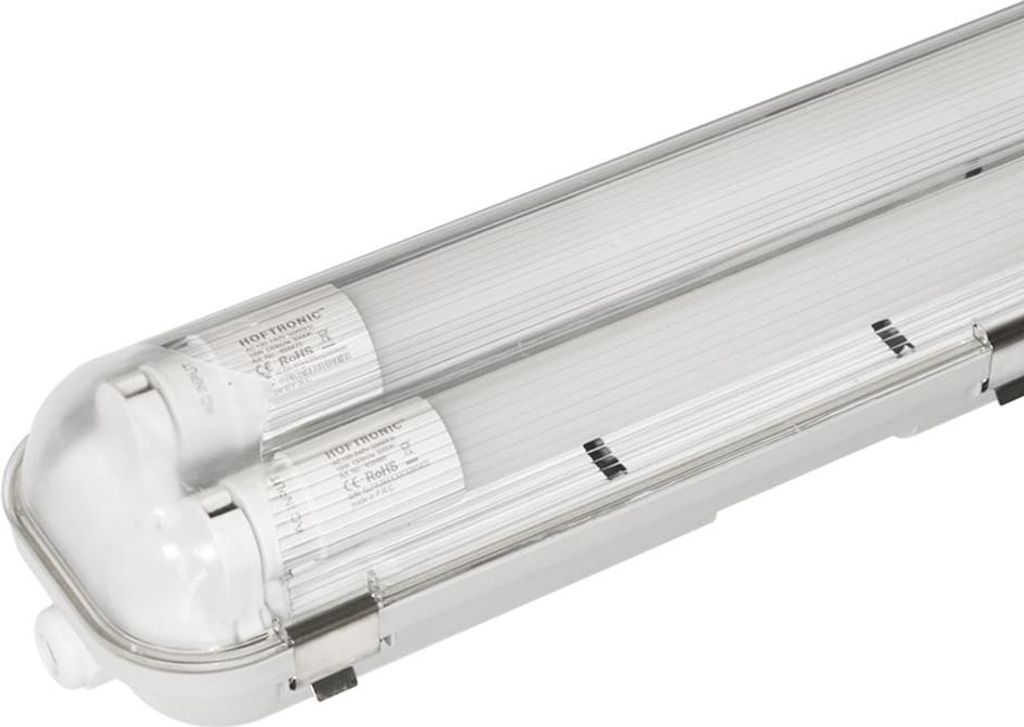hoftronic LED Feuchtraumleuchte 36W 120 cm 6000K IP65 Weiß