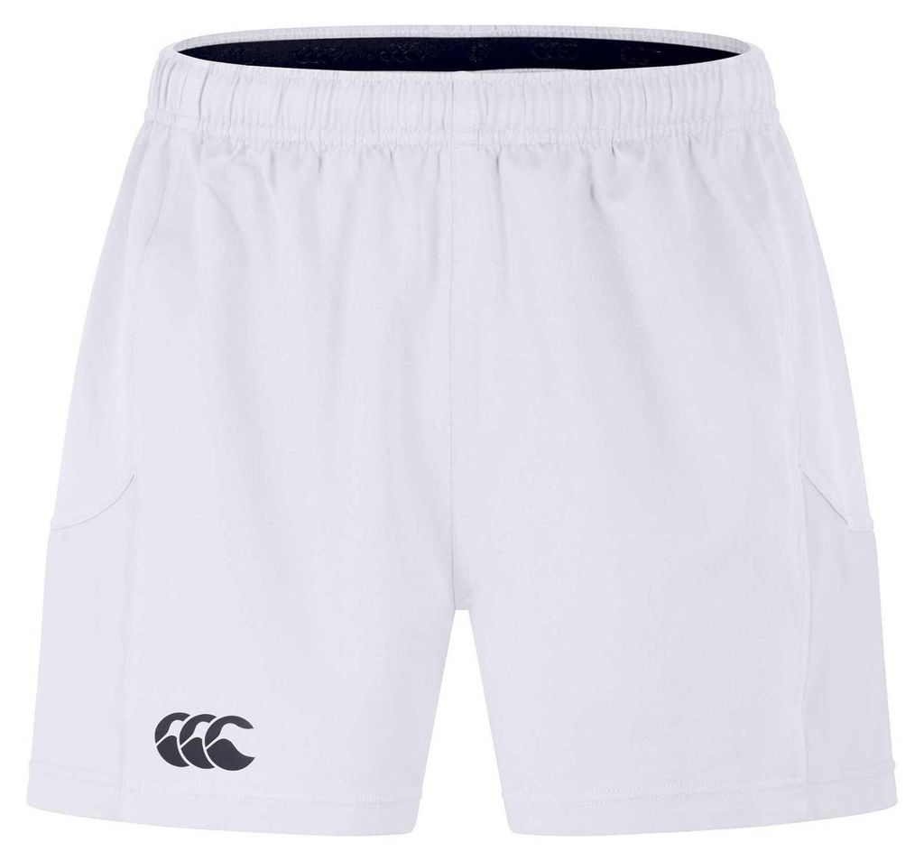 Canterbury Rugbyshort Polyester Weiß S - Sporthose Unisex