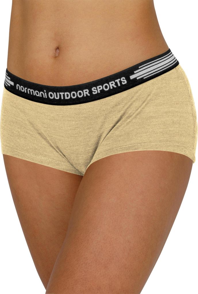 normani 3er Pack Damen Merino Boxershorts