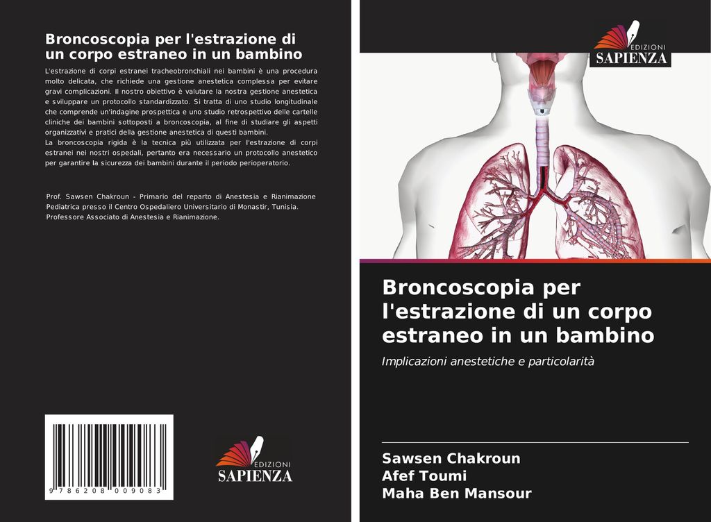 Broncoscopia per l'estrazione di un corpo estraneo in un bambino