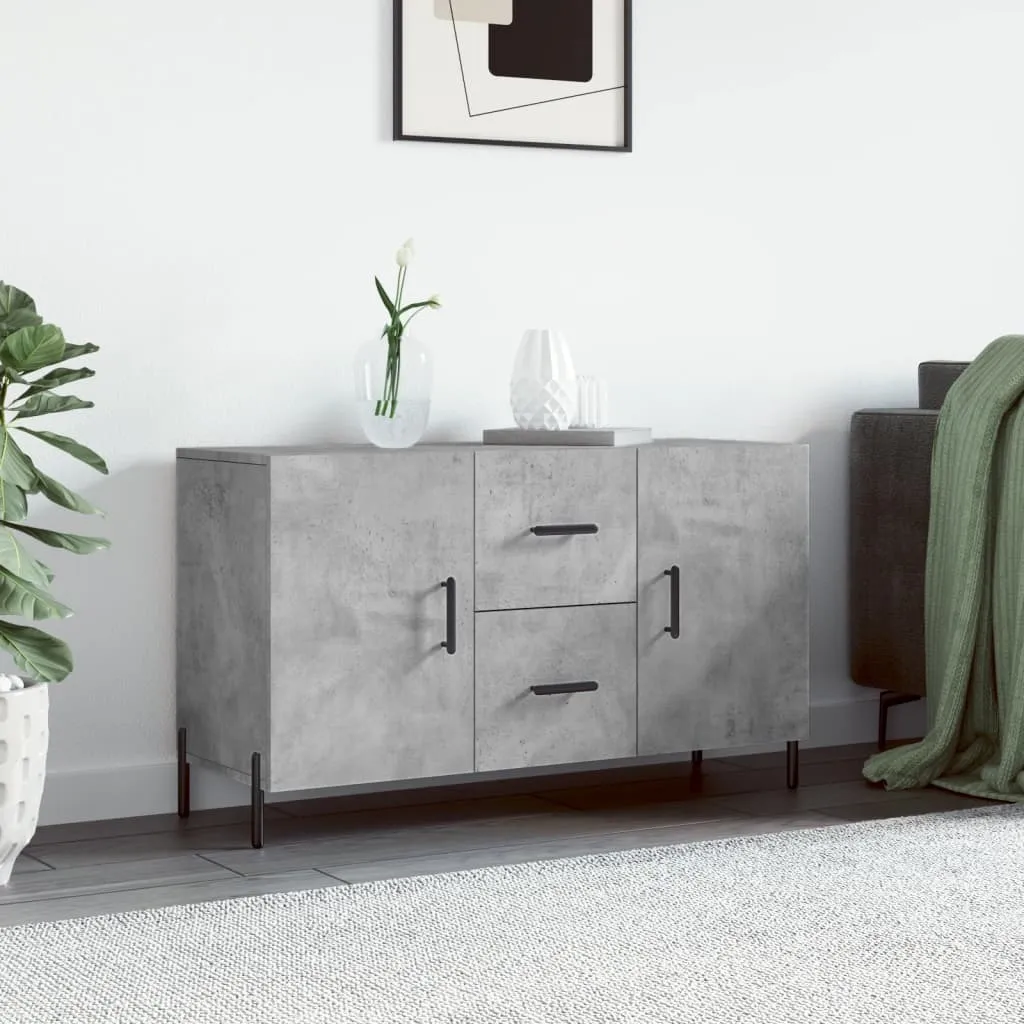 Madia Moderna Maison Exclusive Grigio Cemento 100x36x60 cm Legno