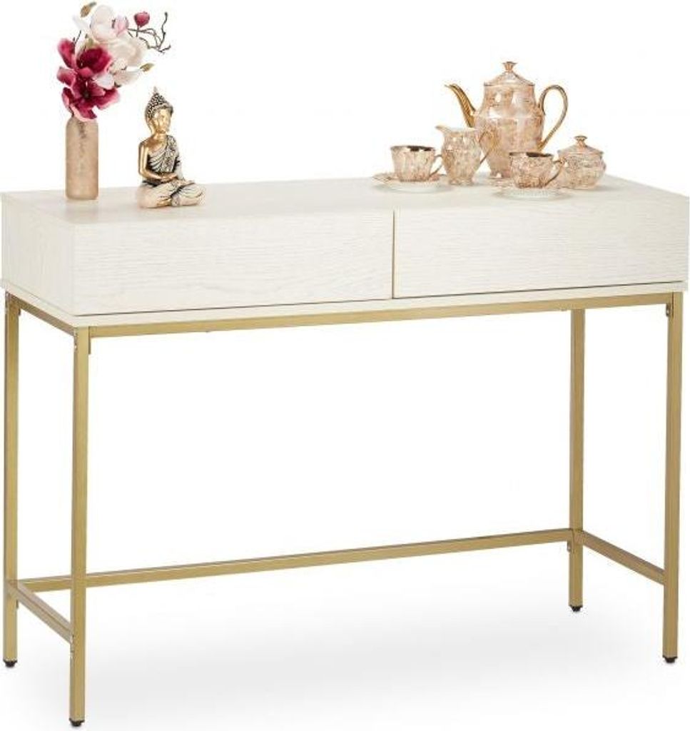 Table console avec tiroirs Image du produit 