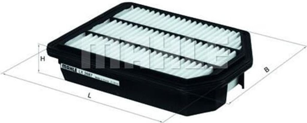 Luftfilter KNECHT LX 2687