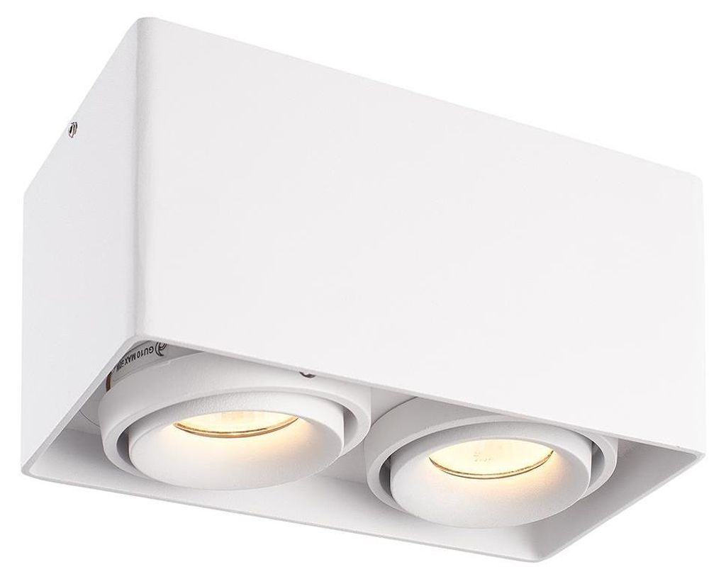 HOFTRONIC - Spot en saillie LED carré 8W 690lm 2700K blanc Image du produit 